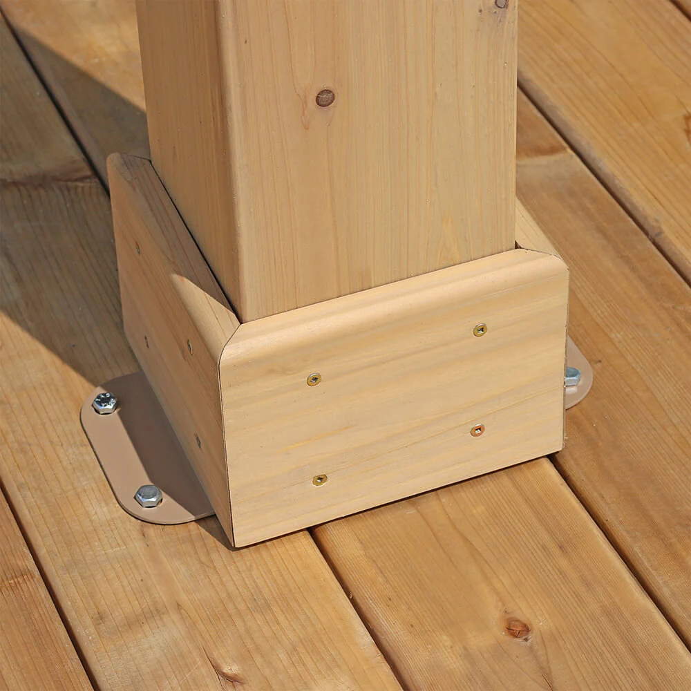 10 x 10 Meridian Gazebo Graphite Roof - Image 5