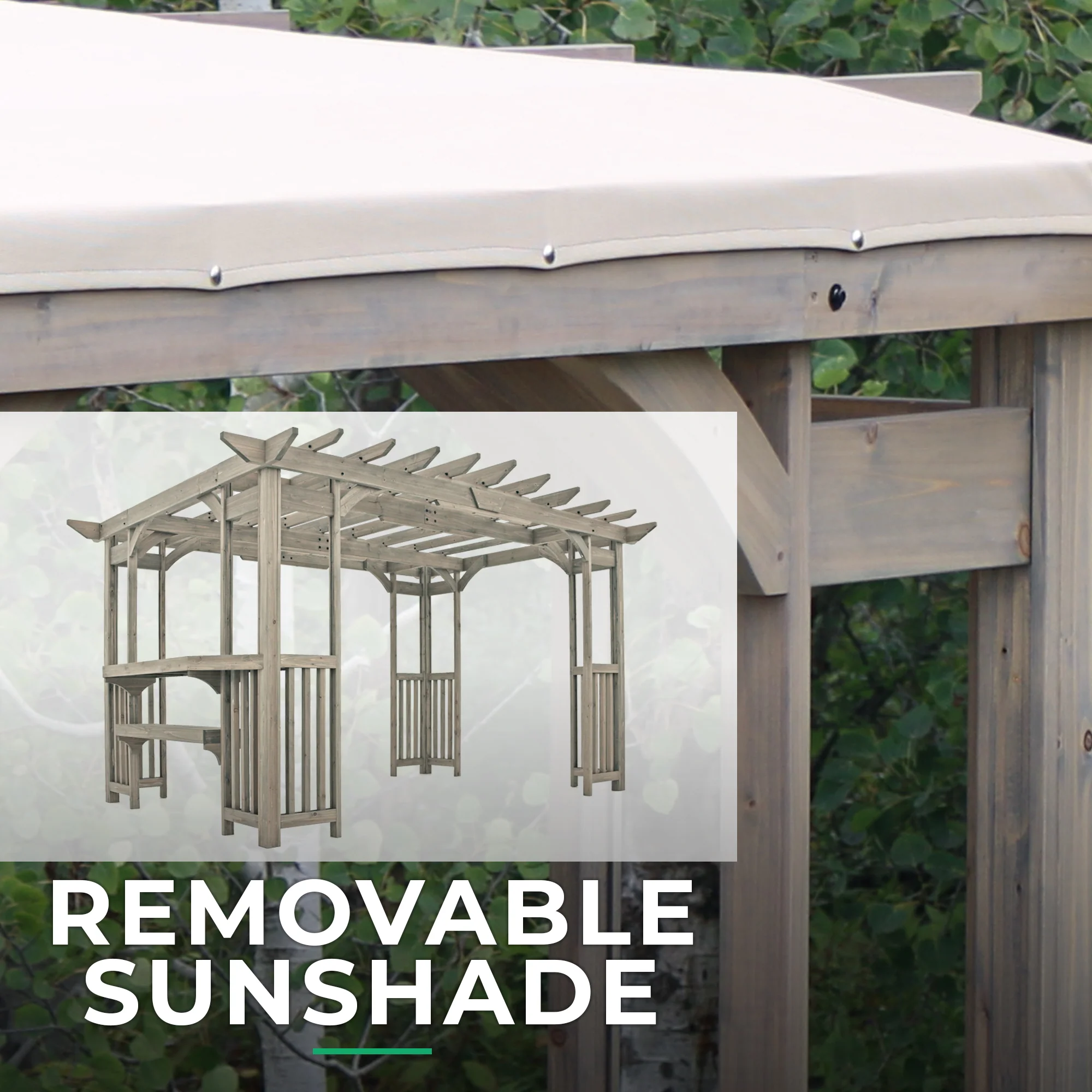 10 x 14 Madison Pergola - Image 7