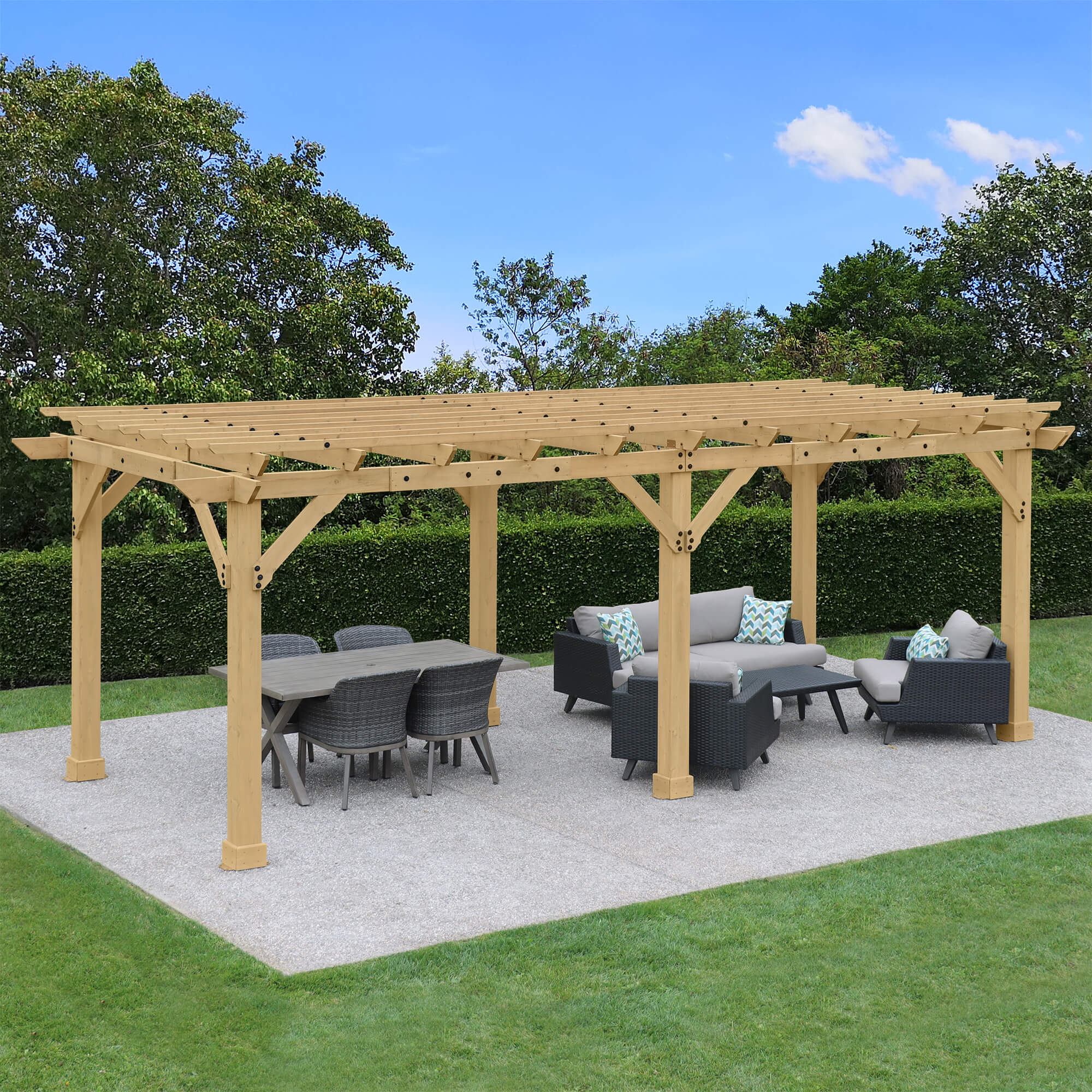 10 x 22 Meridian Pergola - Image 4