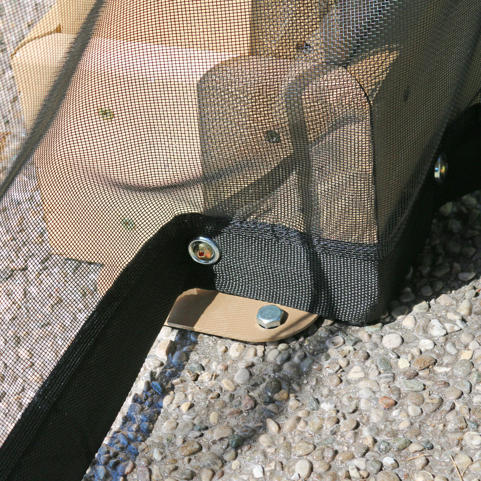 11 x 13 Carolina Pavilion Mosquito Mesh Kit - Image 4