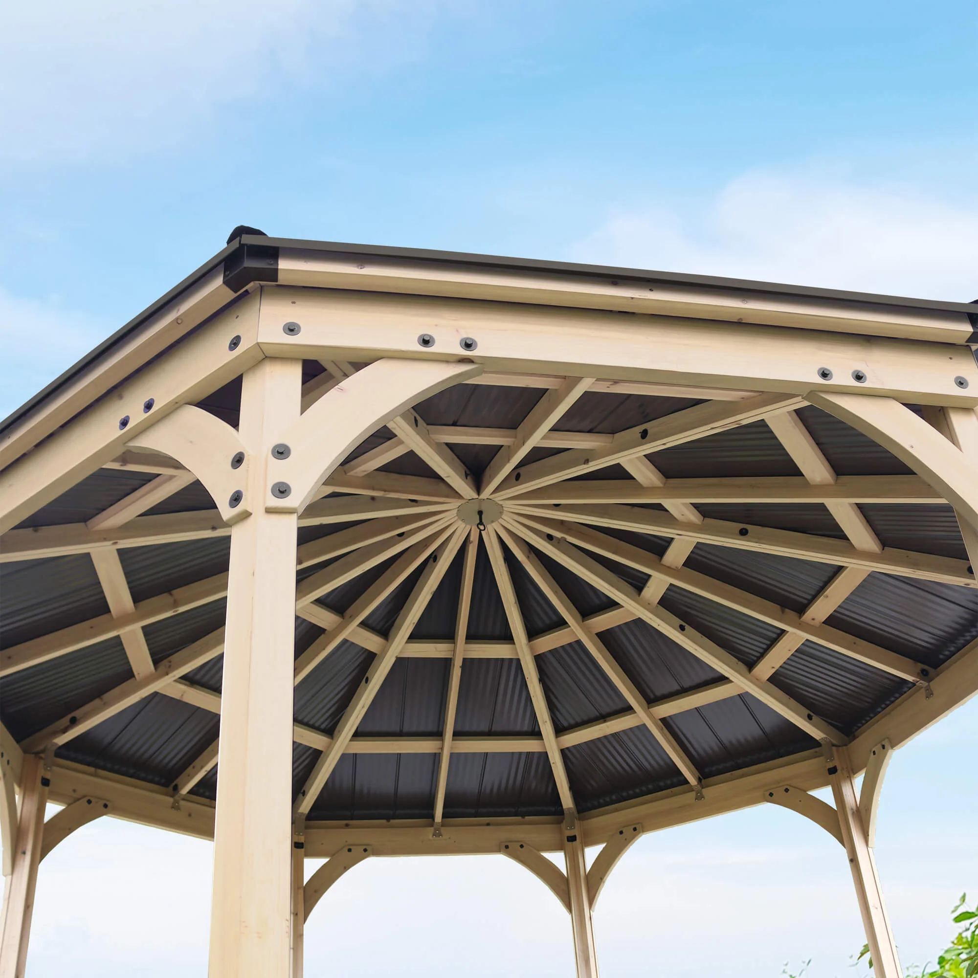 12 ft. Meridian Octagon Gazebo - Image 3