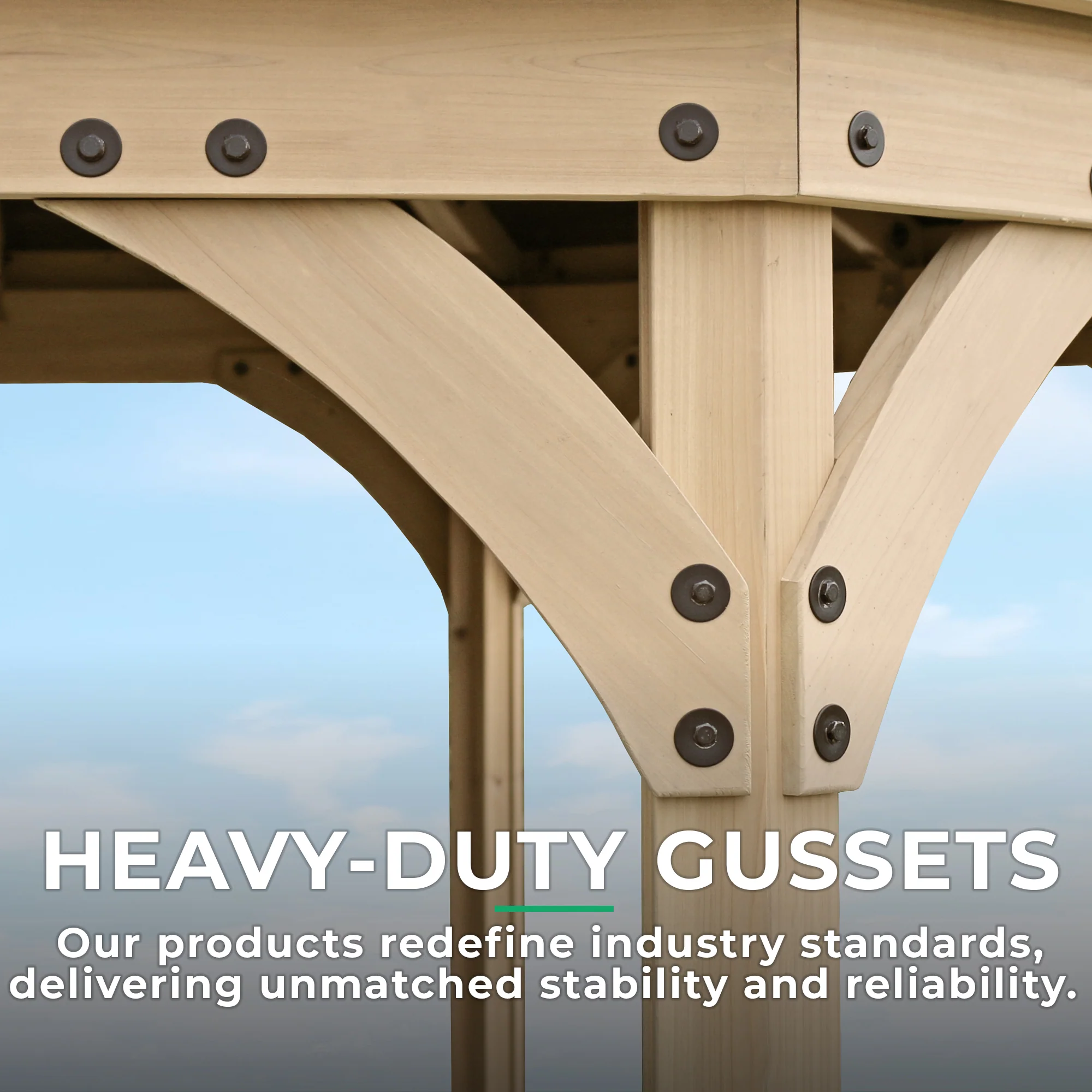 12 ft. Meridian Octagon Gazebo - Image 8