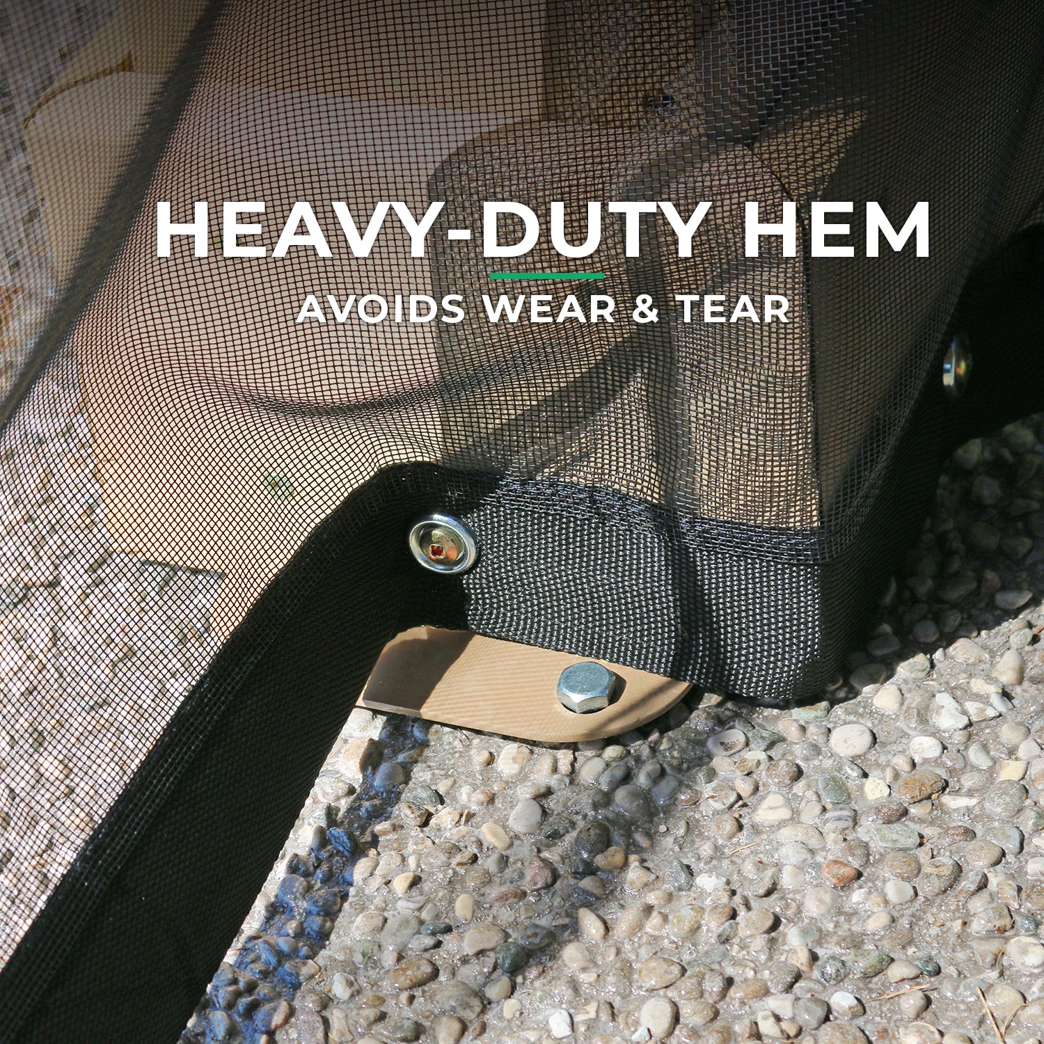 12 x 12 Meridian Mosquito Mesh Kit - Image 4