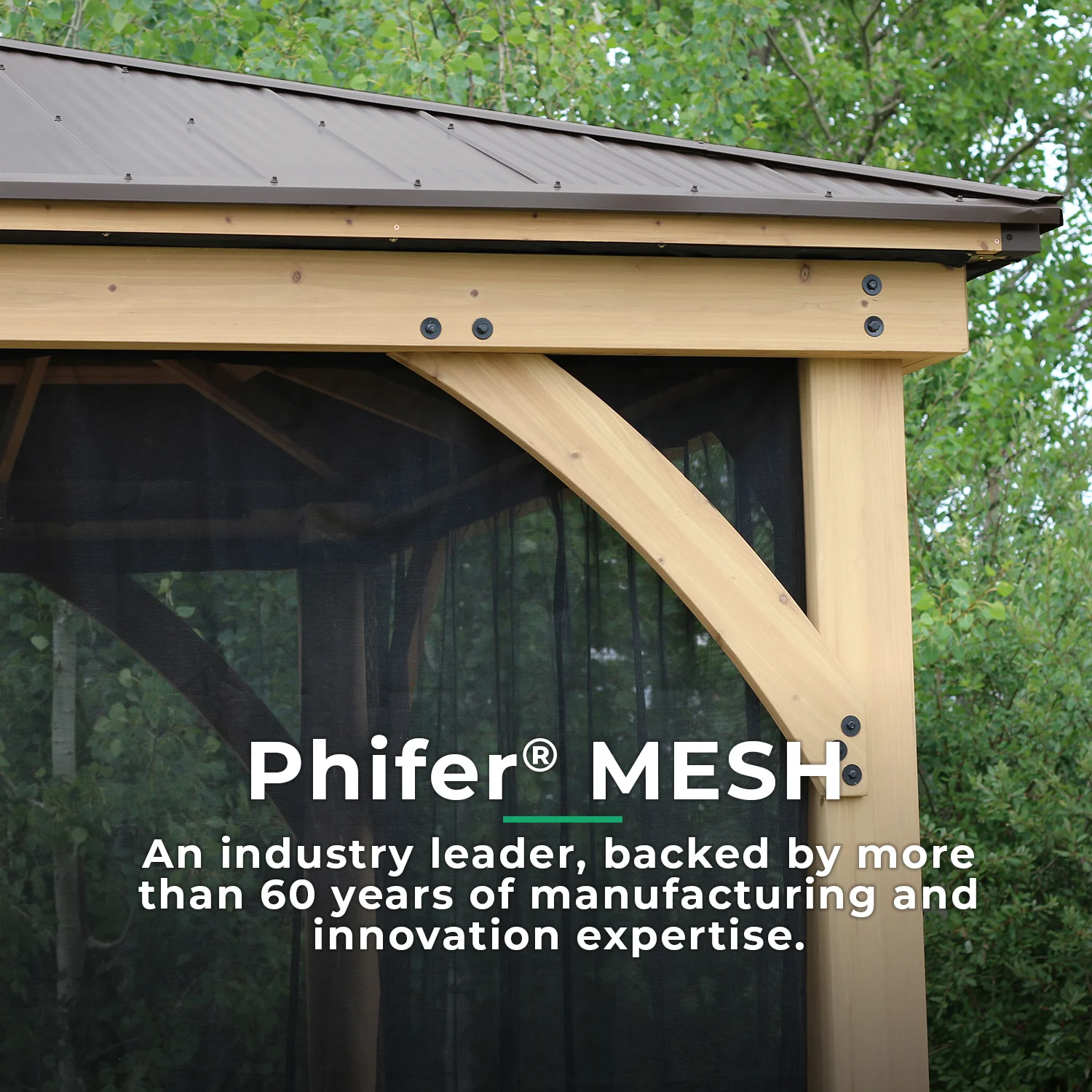 12 x 12 Meridian Mosquito Mesh Kit - Image 5