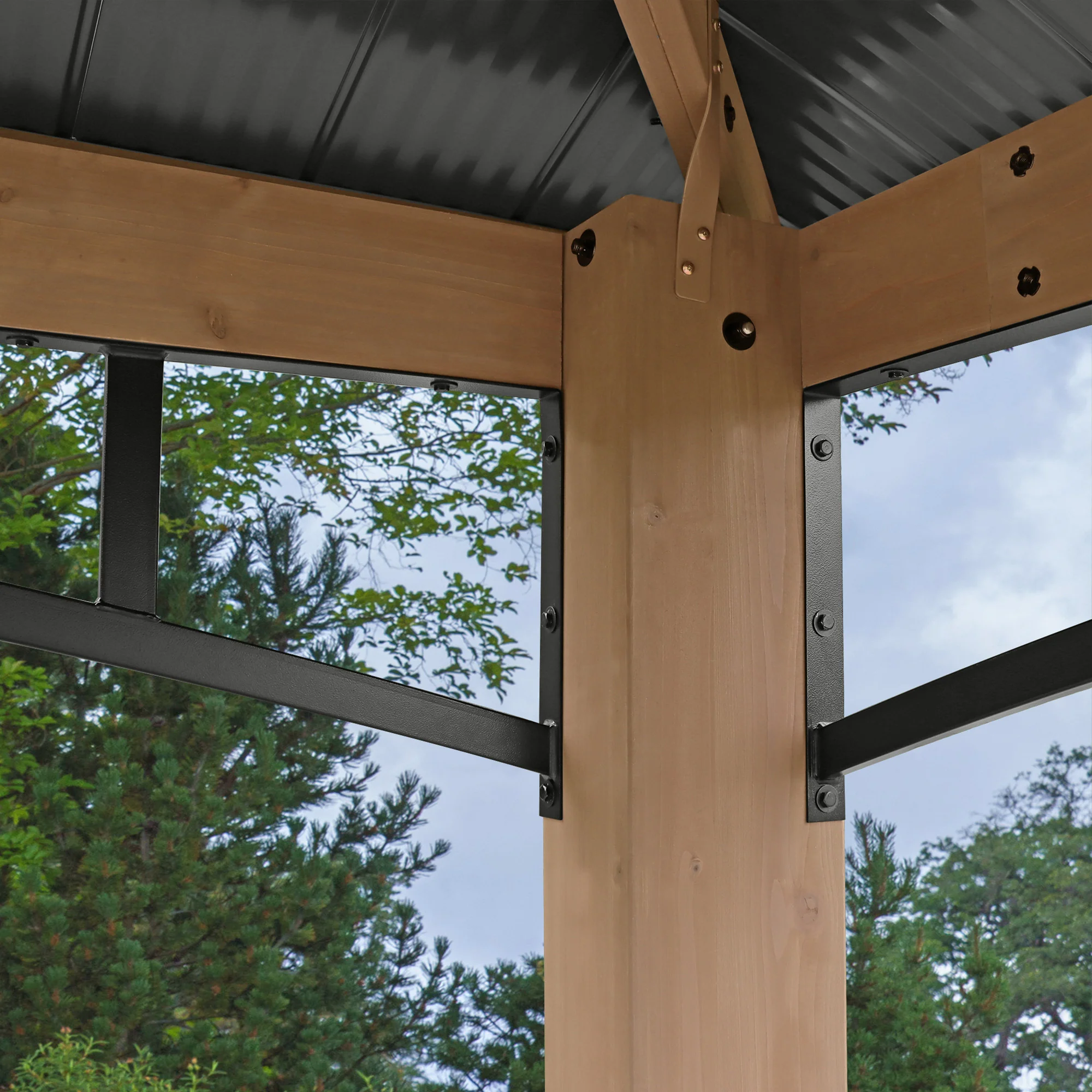 12 x 14 Yardistry Gazebo with Steel - Image 6