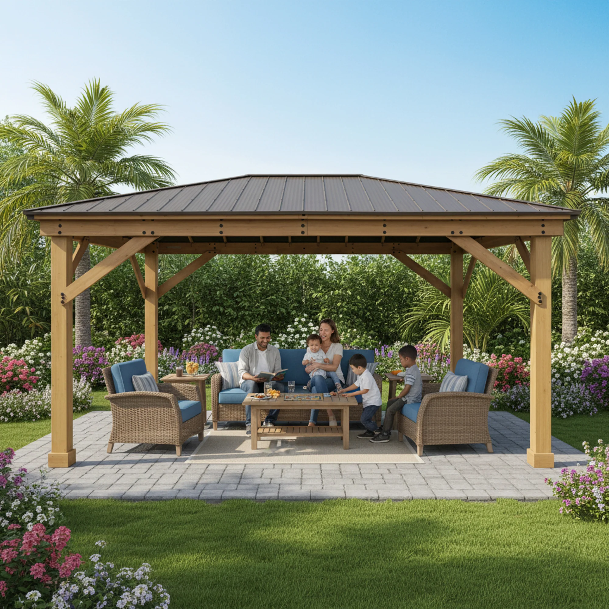 12 x 16 Meridian Gazebo - Image 4