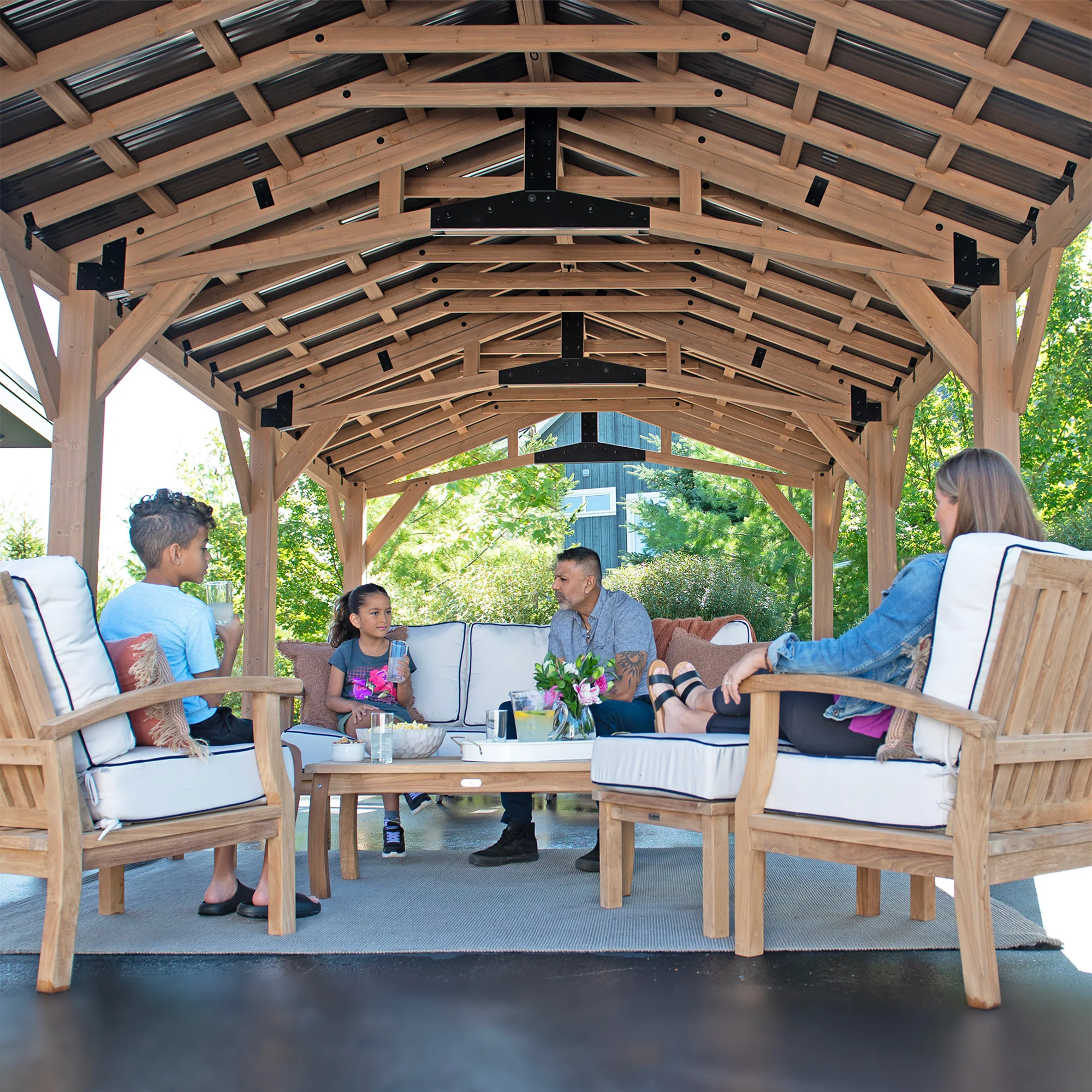 14 x 34 Carport Pavilion - Image 5