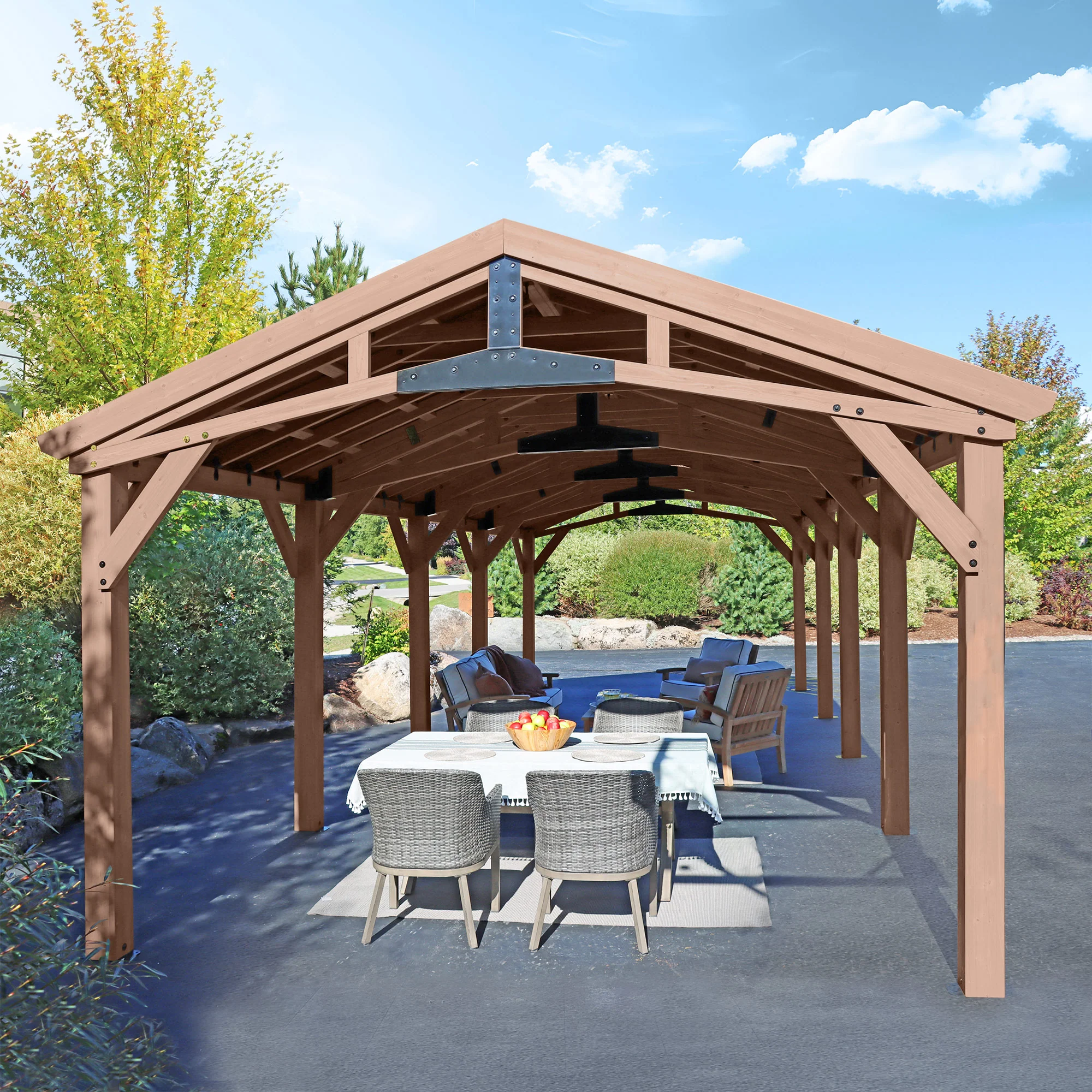 14 x 34 Carport Pavilion - Image 6