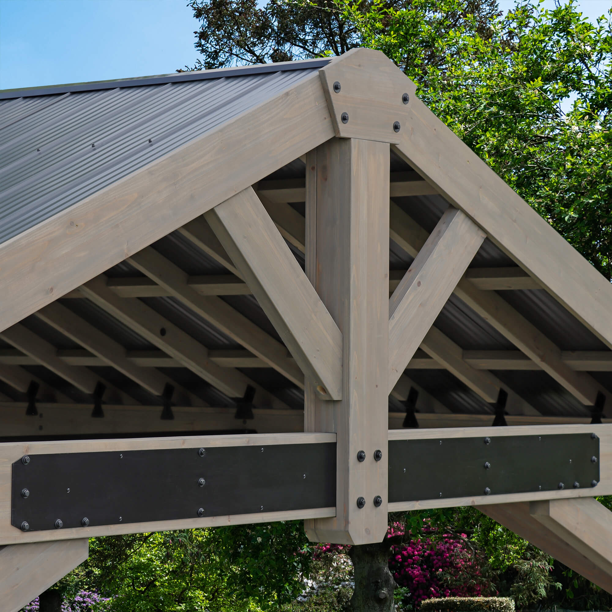 16 x 14 Timber Frame Pavilion - Image 5