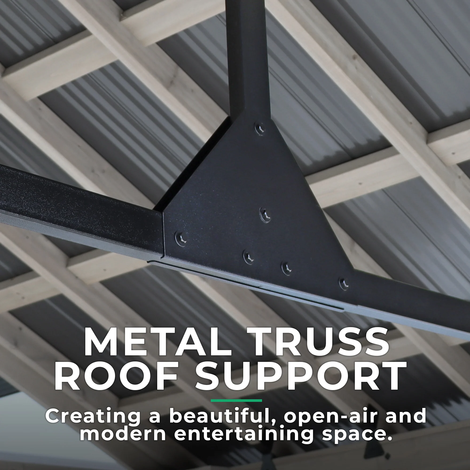 16 x 14 Timber Frame Pavilion - Image 7