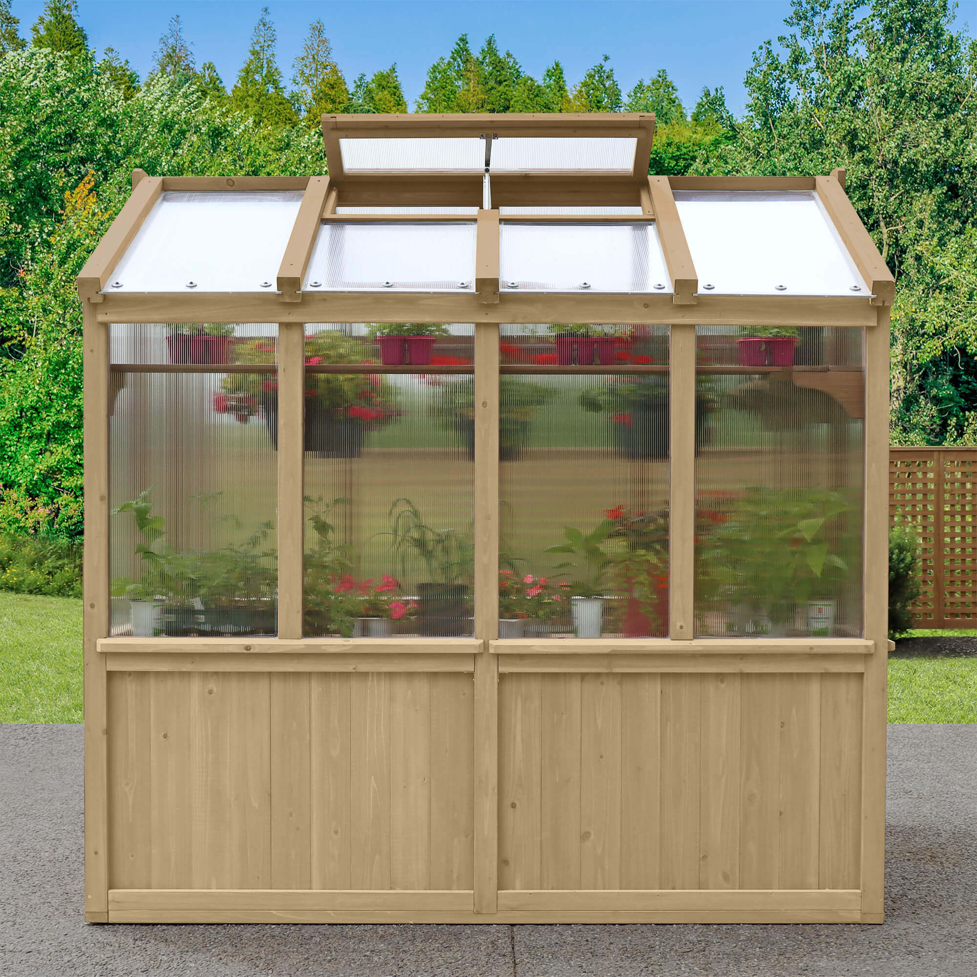 6.7' x 7.8' Meridian Greenhouse - Image 3