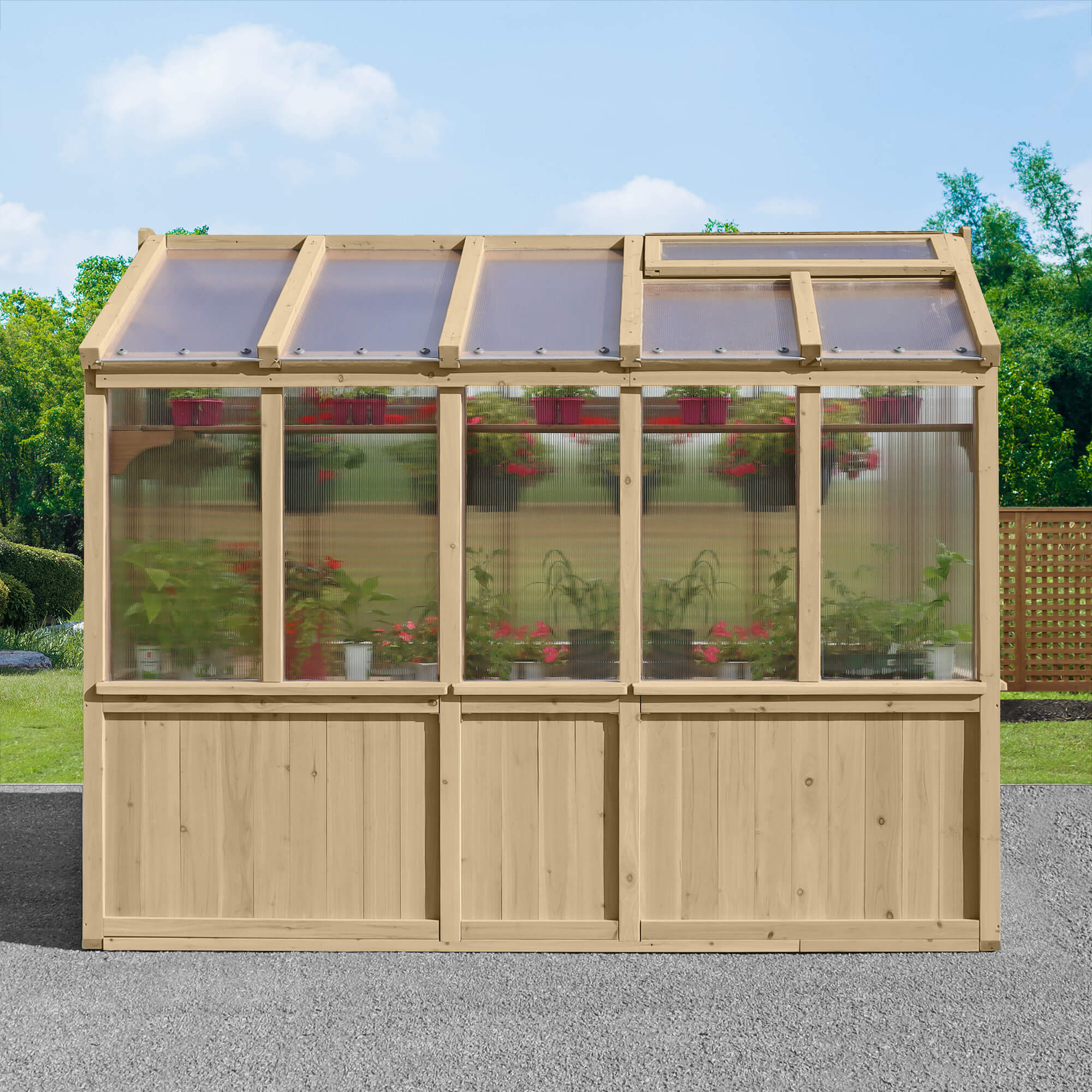 6.7' x 9.7' Meridian Greenhouse - Image 3
