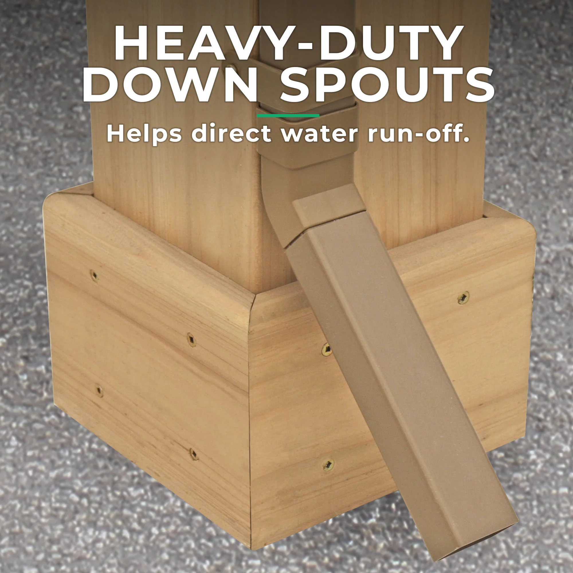 Rain Gutter Kit For The 10 x 12 Meridian Gazebo - Image 5